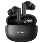USAMS E05 TWS fülhallgatók Bluetooth 6.0 vezeték nélküli fekete