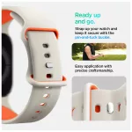 SPIGEN NANO POP Apple Watch 8/9/10/11/SE készülékhez tok (40/41/42 MM) narancssárga bézs