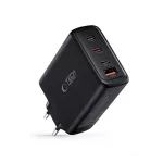 TECH-PROTECT NC140W-GAN 4-portos hálózati töltő PD 140W / QC3.0 fekete