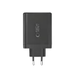 TECH-PROTECT NC140W-GAN 4-portos hálózati töltő PD 140W / QC3.0 fekete