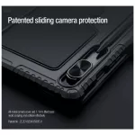 Nillkin Bumper Combo billentyűzetes tok (háttérvilágításos változat) Samsung Tab S9+ készülékhez fekete