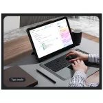 Nillkin Bumper Combo billentyűzetes tok (háttérvilágításos változat) Samsung Tab S9+ készülékhez fekete