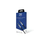 3MK AUX-kábel Jack 3,5 mm – Jack 3,5 mm, 1 m