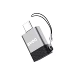 BWOO USB-USB-C OTG adapter BZ-35 szürke