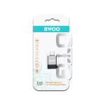 BWOO USB-USB-C OTG adapter BZ-35 szürke