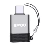 BWOO USB-USB-C OTG adapter BZ-35 szürke