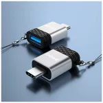 BWOO USB-USB-C OTG adapter BZ-35 szürke