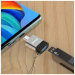 BWOO USB-USB-C OTG adapter BZ-35 szürke