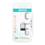 BWOO USB-USB-C OTG adapter BZ-35 szürke