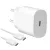 EP-TA800EWE + EP-DG980BWE Samsung 25W utazási töltő + USB-C/USB-C adatkábel fehér - csomagolás nélküli gyártói