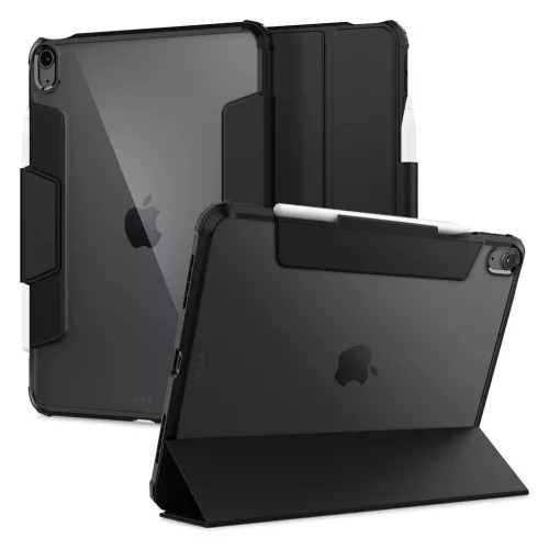 SPIGEN ULTRA HYBRID PRO tok iPad Air 10.9” (4/5, 2020–2022) / 11” (6/7, 2024–2025) készülékhez fekete