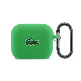   Lacoste Liquid Silicone Croc Logo tok AirPods Pro 3 készülékhez zöld