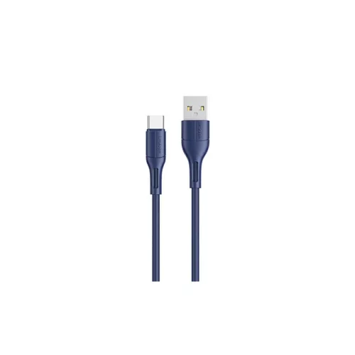 USAMS U68 USB-C 2A Gyors Töltő 1m kék SJ501USB03 (US-SJ501)