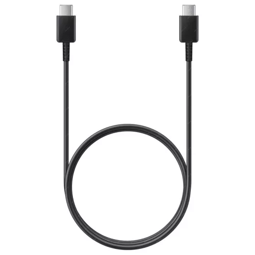 EP-DA705BBE Samsung USB-C/USB-C adatkábel 3A 1m fekete - csomagolás nélküli gyártói