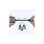 Beline osztó adapter USB-C-ről USB-C/Jack 3.5mm, 60W DAC BLNAA01 fekete