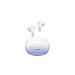   Usams X-DON bluetooth fülhallgató SZTEREO (v5.3, TWS, mikrofon, zajszűrő + töltőtok) VILÁGOSKÉK (BHUENCXD03)