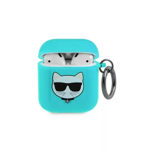 Karl Lagerfeld Apple Airpods tok kék KLA2UCHFL