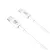 XO kábel NB-Q189B PD USB-C–Lightning 2,0 m 20W fehér