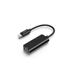 AWEI adapter CL-121 Lightning-Lightning/Jack 3.5 2w1 fekete