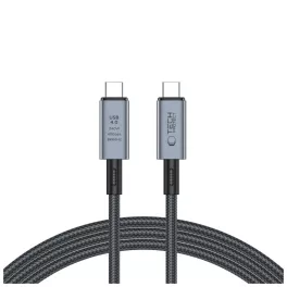   TECH-PROTECT ULTRABOOST MAX USB 4.0 8K 40GBPS TYPE-C KÁBEL PD 240W 200CM SZÜRKE