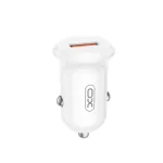 XO CC68 autós töltő USB-A 18W	fehér