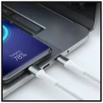 3MK Hyper Cable N-SERIES USB-C to USB-C kábel 1m 20V/3A 60W fehér