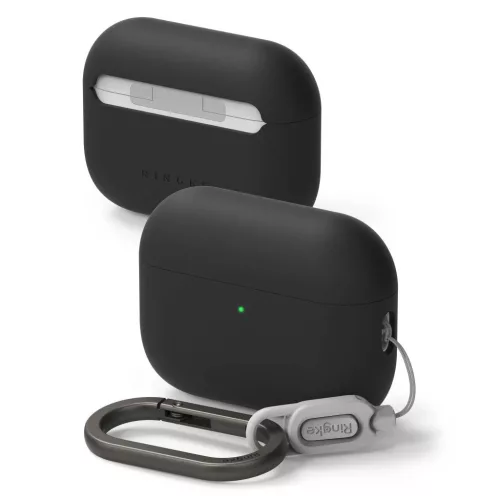 RINGKE szilikon tok Apple AirPods Pro 3 készülékhez fekete