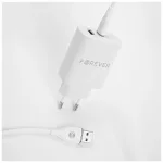 Forever USB – USB-C kábel 1,0 m 6A fehér