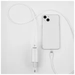 Forever USB – USB-C kábel 1,0 m 6A fehér