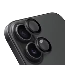   OBAL:ME lencsevédő Apple iPhone 16/16 Plus készülékhez fekete
