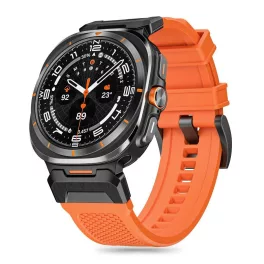   TECH-PROTECT DELTA PRO Samsung Galaxy Watch Ultra készülékhez (2024/2025, 47 MM) narancssárga védőtok
