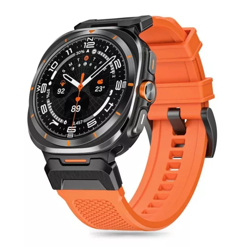 TECH-PROTECT DELTA PRO Samsung Galaxy Watch Ultra készülékhez (2024/2025, 47 MM) narancssárga védőtok