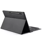 DUX DUCIS DK összecsukható tok Samsung Tab S10 Ultra/S9 Ultra/S8 Ultra készülékhez háttérvilágításos vezeték nélküli billentyűzettel fekete