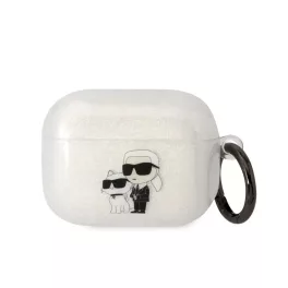   Karl Lagerfeld tok fehér KLAPHNKCTGT Airpods Pro készülékhez
