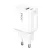 BWOO CDA182 QC 38W fali töltő 1x USB-A + 1x USB-C fehér