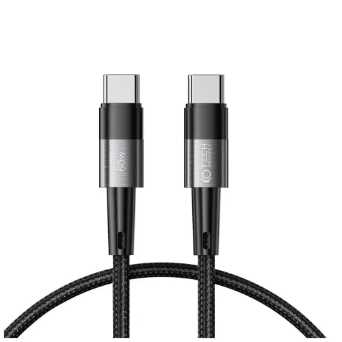 Tech-Protect Ultraboost Kábel Type-C / Type-C PD60W/3A 25CM Szürke