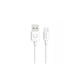 USAMS U-Turn USB-C kábel 1m 2A TCUSBXD02 (US-SJ099) fehér