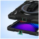 TECH-PROTECT SOLID tok Xiaomi Pad 7/7 Pro/8/8 Pro 11.2 készülékhez, fekete