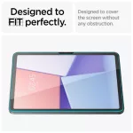 SPIGEN GLAS.TR "EZ FIT" iPad Air 11” 6/7 2024-2025 készülékhez hőkezelt üveg kijelzővédő átlátszó