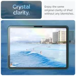 SPIGEN GLAS.TR "EZ FIT" iPad Air 11” 6/7 2024-2025 készülékhez hőkezelt üveg kijelzővédő átlátszó