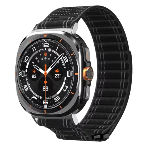SPIGEN WBF0 szíj Samsung Galaxy Watch Ultra készülékhez 2024/2025 (47 MM) fekete