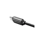 USAMS USB-C to USB-C kábel 100W, 1.2m cink ötvözet, gyors töltést támogató adatkábel Meteor Series SJ744USB0