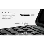 Nillkin Bumper Combo billentyűzetes tok iPad Air 4/5 10.9″ (2020/2022/2024/2025/2026) és iPad Pro 11″ (2020/2021/2022) készülékekhez, fekete