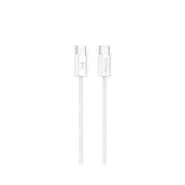T-PHOX CC15 SERIES USB-C/USB-C kábel 60W 3A fehér