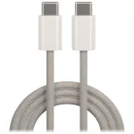 Maxlife MXUC-06 USB-C–USB-C nylon kábel 1,0 m 20W szürke