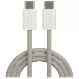 Maxlife MXUC-06 USB-C–USB-C nylon kábel 1,0 m 20W szürke