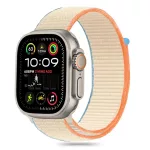 TECH-PROTECT NYLON Apple Watch 8/9/10/11/SE/ULTRA készülékhez (44/45/46/49 MM) krém