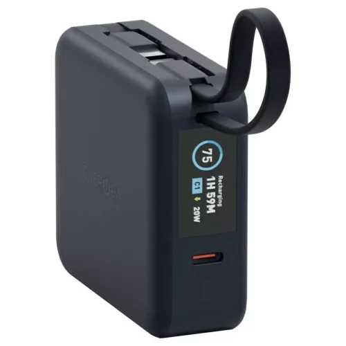 Indukciós powerbank Energea MagPac Mini Plus 10000mAh Magsafe kék