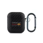Red Bull PU Carbon Tok AirPods 1/2 készülékhez fekete