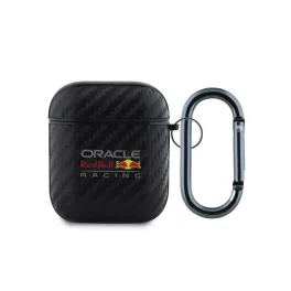 Red Bull PU Carbon Tok AirPods 1/2 készülékhez fekete